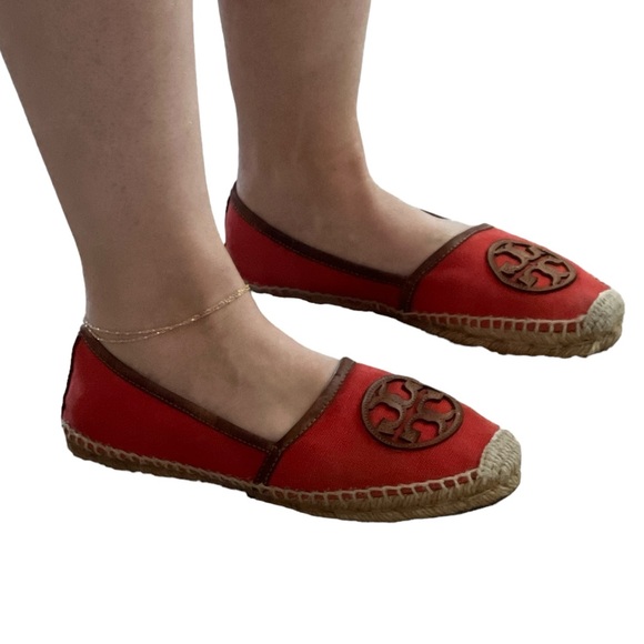 SOLD Tory Burch Angus Flat Espadrille Slip-Ons - Picture 2 of 11
